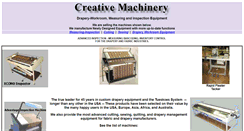 Desktop Screenshot of creativemachinery.com